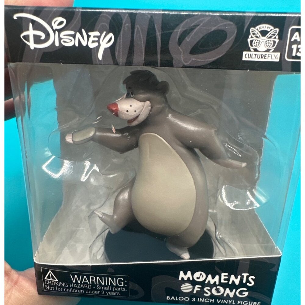 Disney Moments of Song The Jungle Book Baloo 3" Vinyl Collectible Figure,‎ NIB - Picture 3 of 5